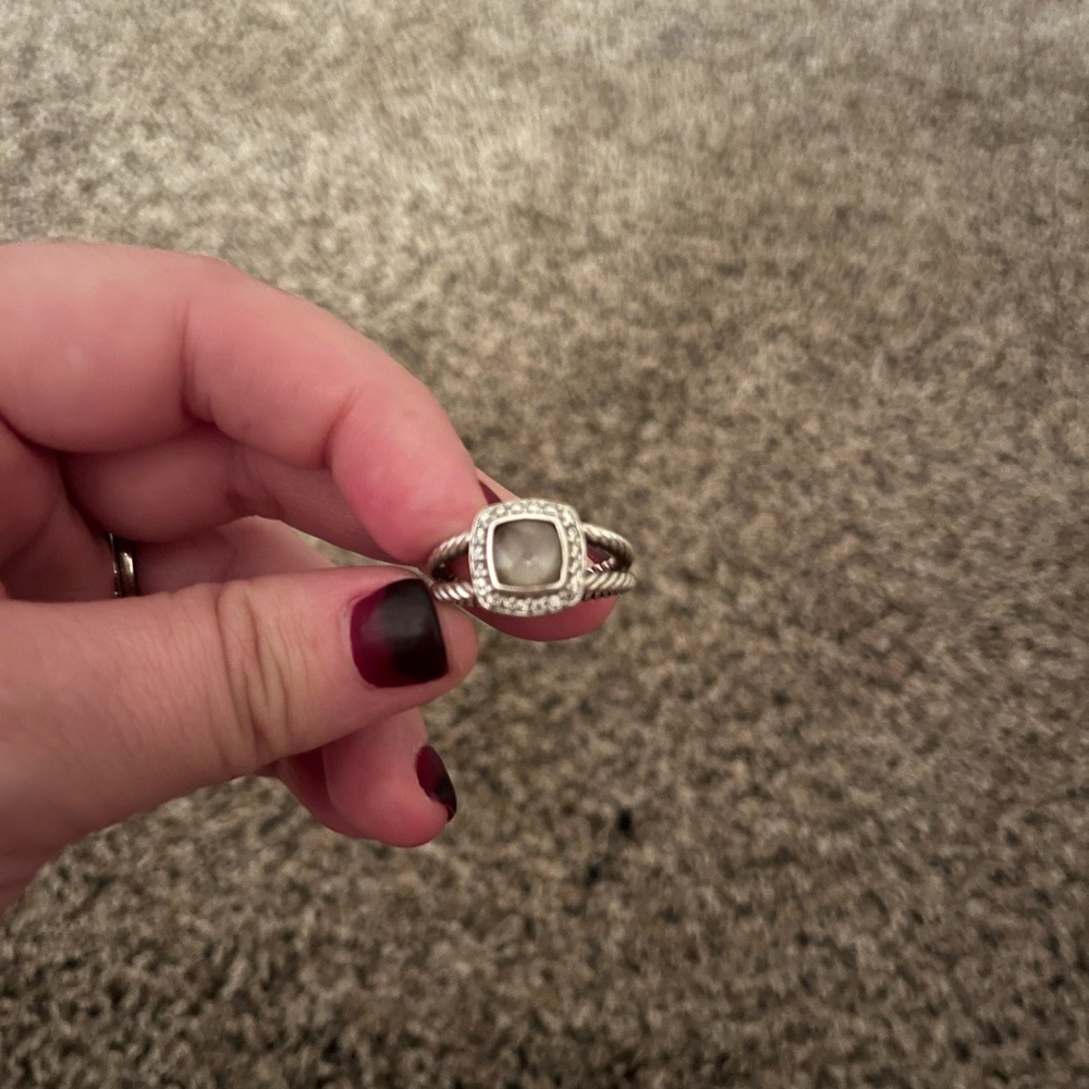 David Yuman Petite Albion Prasiolite Ring